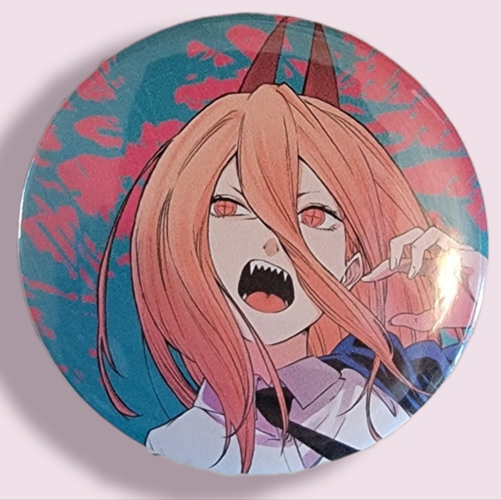 💖3/10💖 Chainsaw Man Button